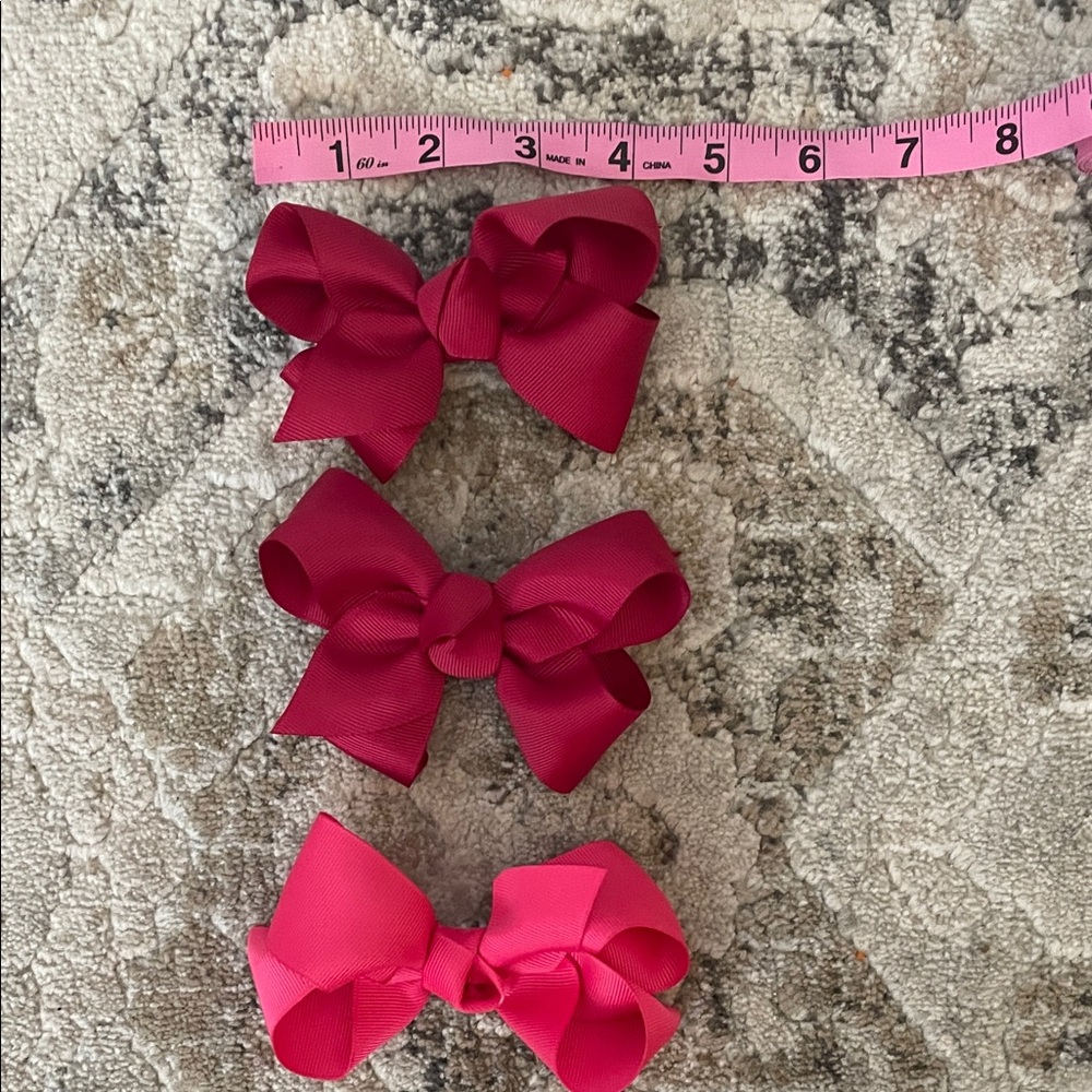 Girl’s Hair Bows Set - Picture 2 of 9